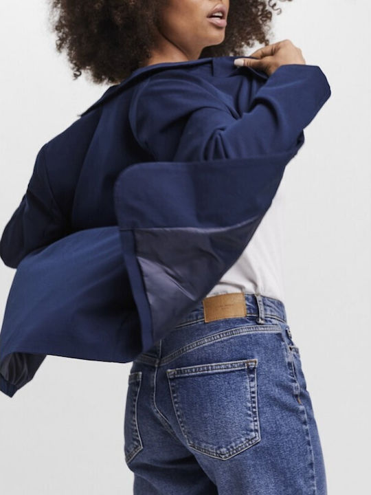 Vero Moda Γυναικείο Σακάκι Navy Blazer