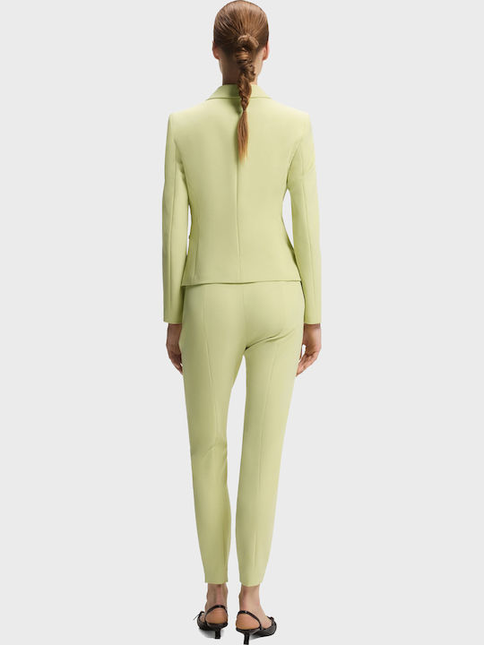 Hugo Women's Blazer Yellow Green