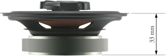 MNC Set Difuzoare Auto Coaxiale 4" cu 40W RMS (2 Căi) 37410
