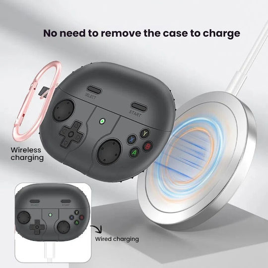 Silikonhülle in Graue Farbe für Huawei FreeBuds Pro
