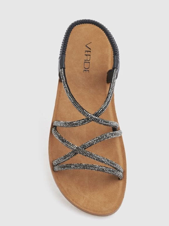 Women's Flat Sandals Black