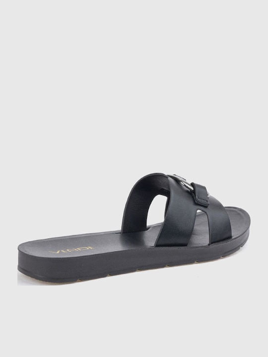 Women's Flat Sandals Black