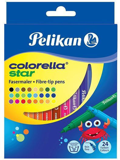 Pelikan Colorella Star Drawing Markers 3mm Set 10 Colours
