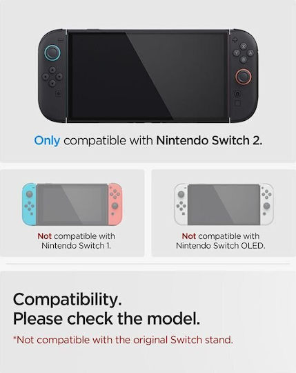 Spigen Защитен Калъф за Конзола Switch 2 / Компютър Черен