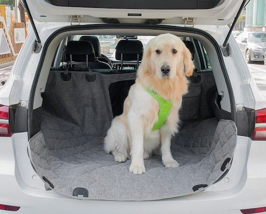 Waterproof Dog Car Seat Cover Gray