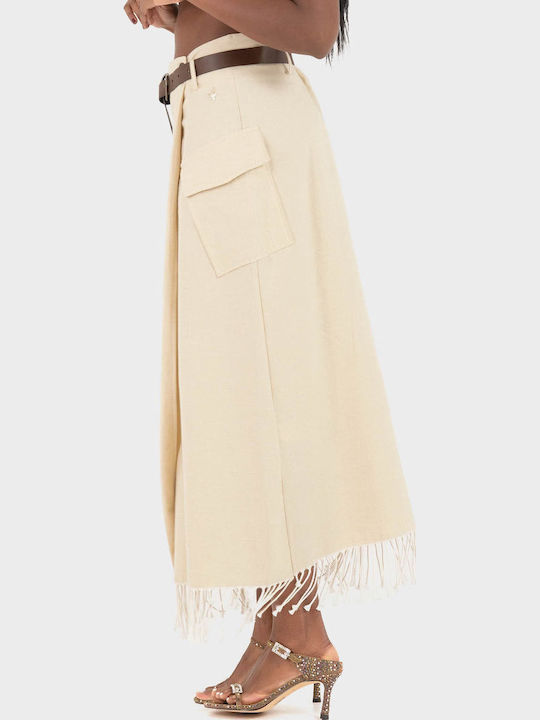 Φούστα Light Beige
