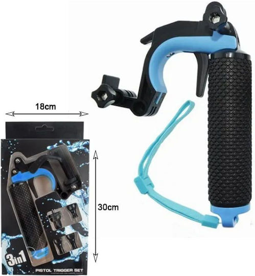 Σελφοκόνταρο Action Camera 3in1 Pistol Trigger Set
