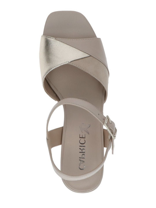 Beige Sandals