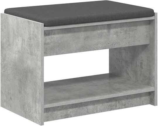 Mobilier Hol cu Bancă Gri 63x38x45cm