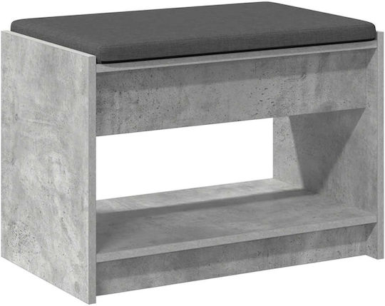 Mobilier Hol cu Bancă Gri 63x38x45cm