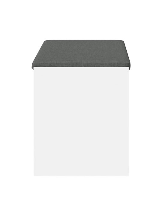 Mobilier Hol cu Bancă Alb 83x38x45cm