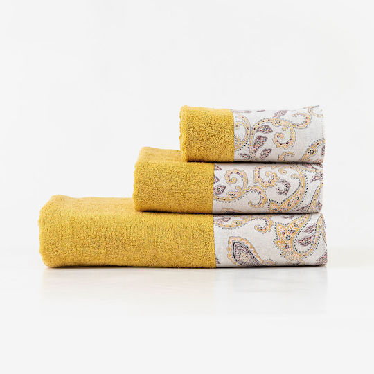 Borea Borea Badetücher Set 2 Stück Lorenzo Beige