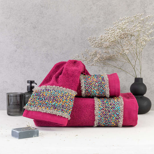 Borea Bath Towels Set 3 pcs Jules Cream