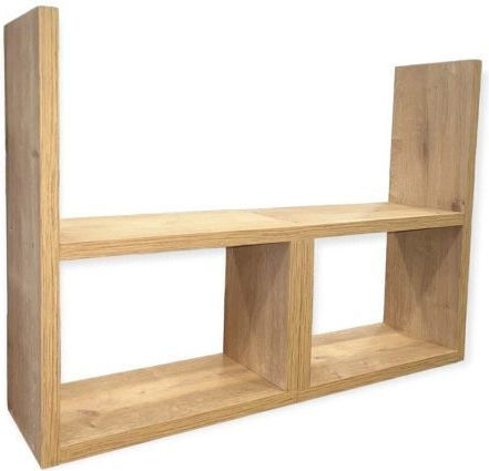 SteweHome Настолна Дървена Стойка 58x14x48см Кафява