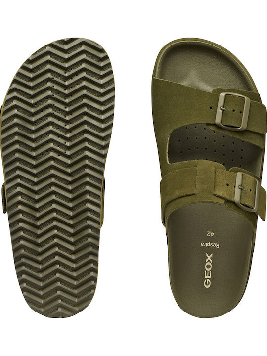 Men's Sandals in Green Colour