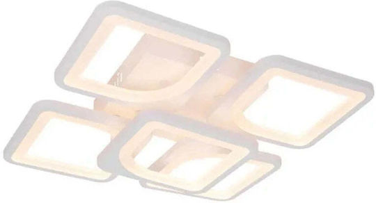 Alista Home Ceiling Light White with Integrated LED and Remote Control