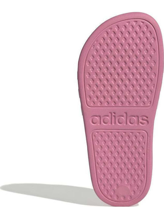 Kids' Flip Flops Slides Pink Adilette Aqua