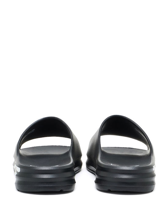 Men's Black Slides