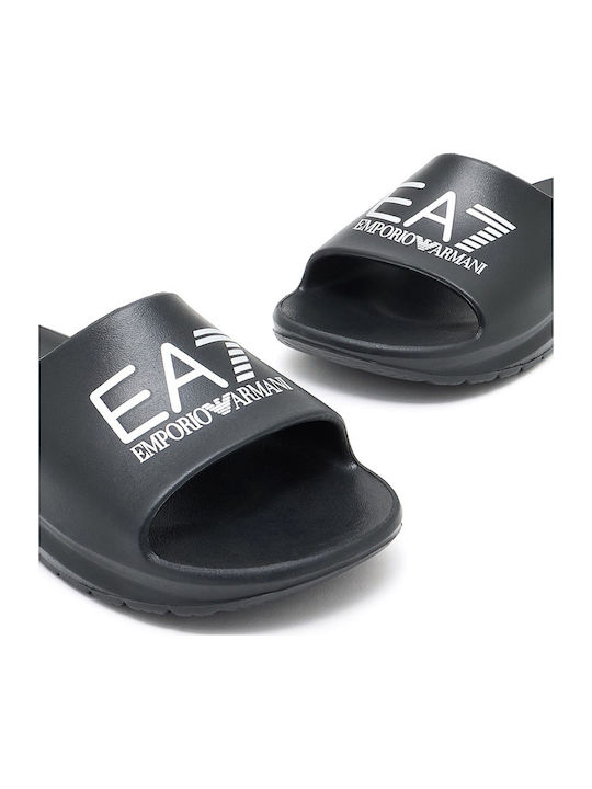Men's Black Slides