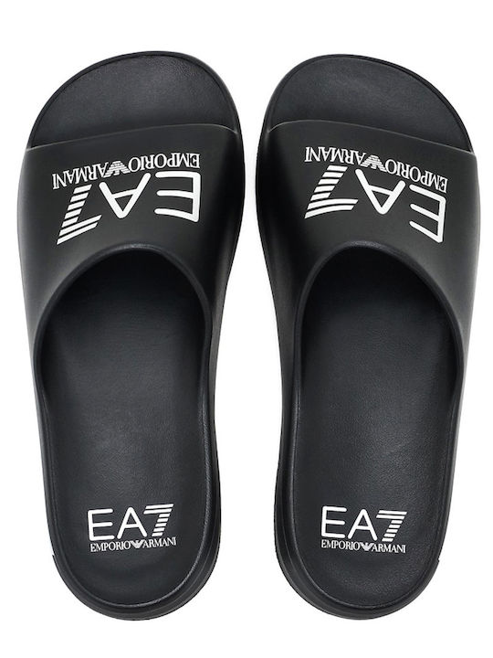 Men's Black Slides