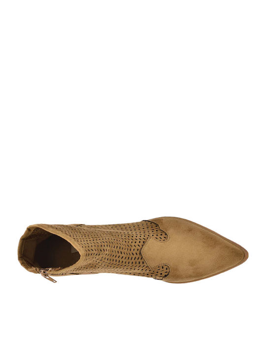 Women's Ankle Boots Cowboy Tabac Brown