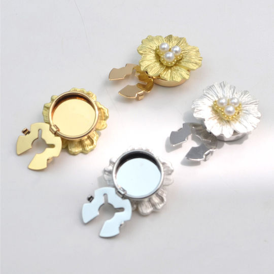Alista Home Sewing Button Gold Metal 2.5x1.7cm