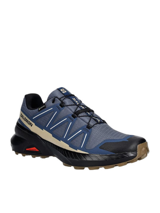Salomon Speedcross Peak Ανδρικά Ορειβατικά Παπούτσια Αδιάβροχα με Μεμβράνη Gore-Tex Μπλε