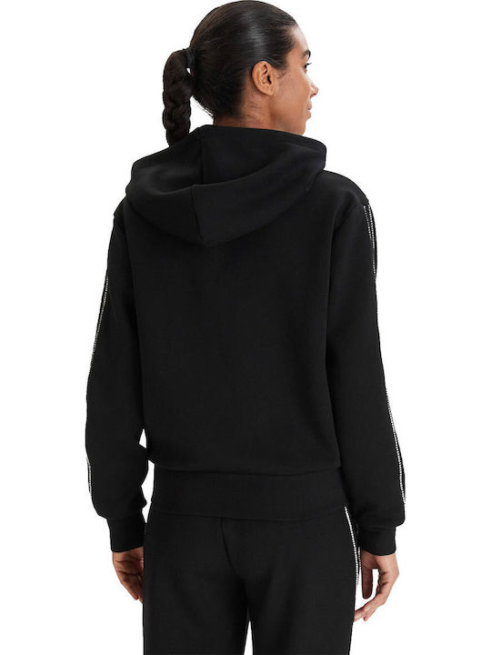 Scuba Women's Hoodie Sweatshirt Black