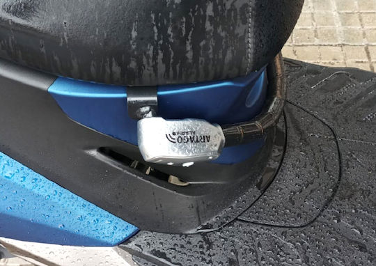Handlebar Lock Artago Alarm Honda PCX 125 25