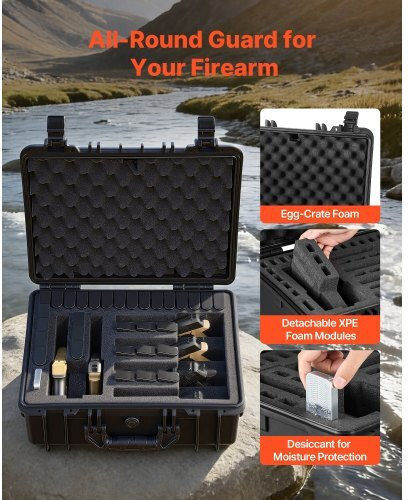 Vevor Beige Pistol Case