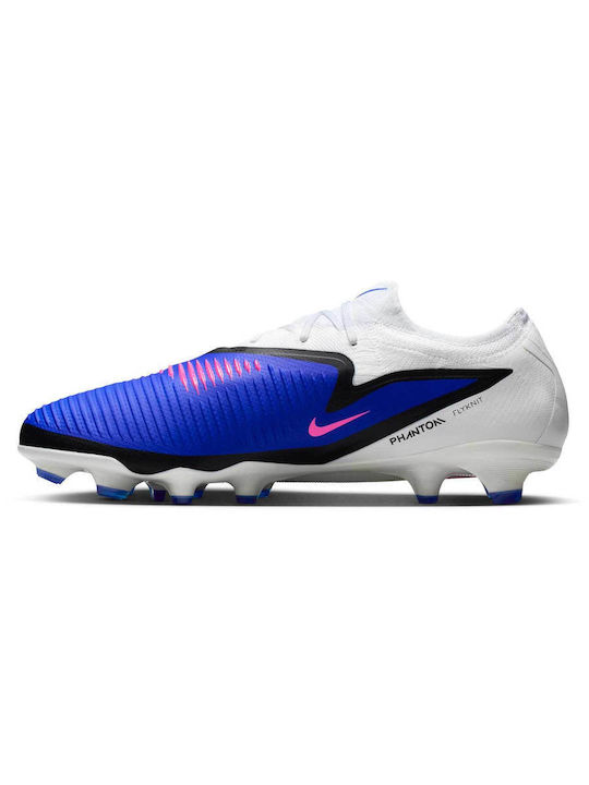 Nike Phantom 6 Low Pro Ποδοσφαιρικά Παπούτσια με Τάπες FG Μπλε Nike Phantom 6 Low Pro Ποδοσφαιρικά Παπούτσια με Τάπες FG Μπλε