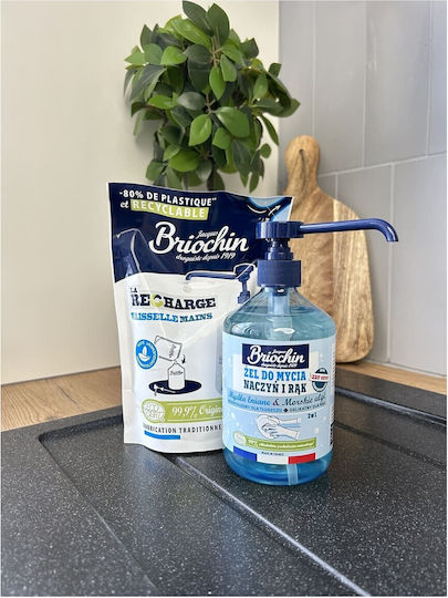 Υγρό Πιάτων Λινέλαιο Αντλία 500 Ml Briochin 59124
