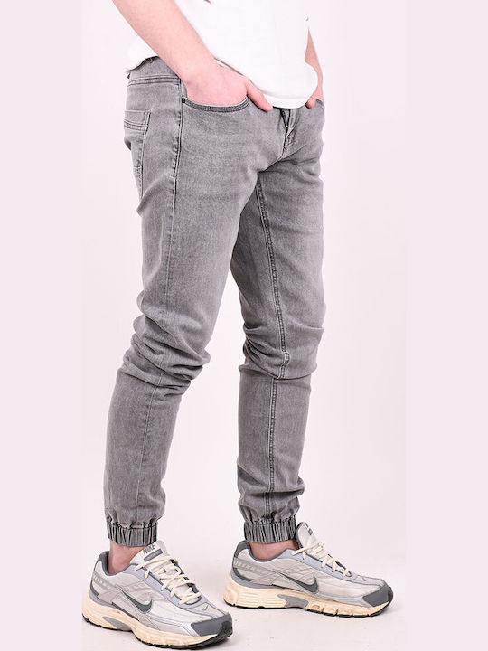 Men's Gray Jeans Pants