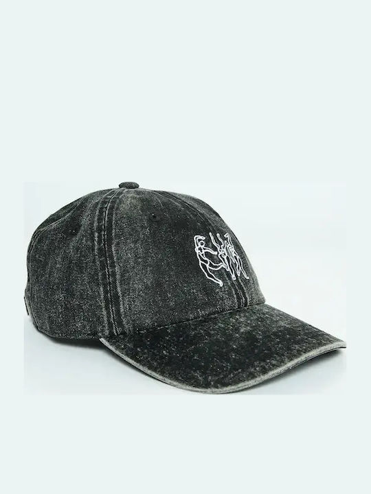 Dr Denim Noa Cap Unisex Καπέλο Cotton Washed Black Dance 2613101-bj3-008 Dr Denim Noa Cap Unisex Καπέλο Cotton Washed Black Dance 2613101-bj3-008