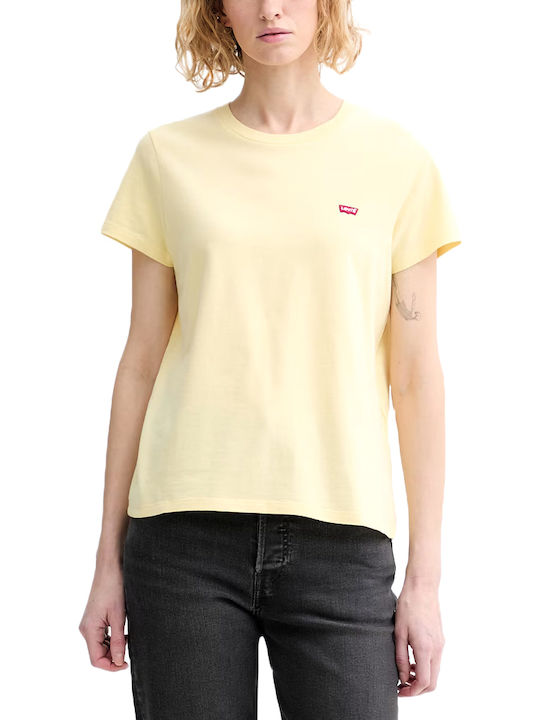 Perfect Tee Damen T-Shirt Gelbe