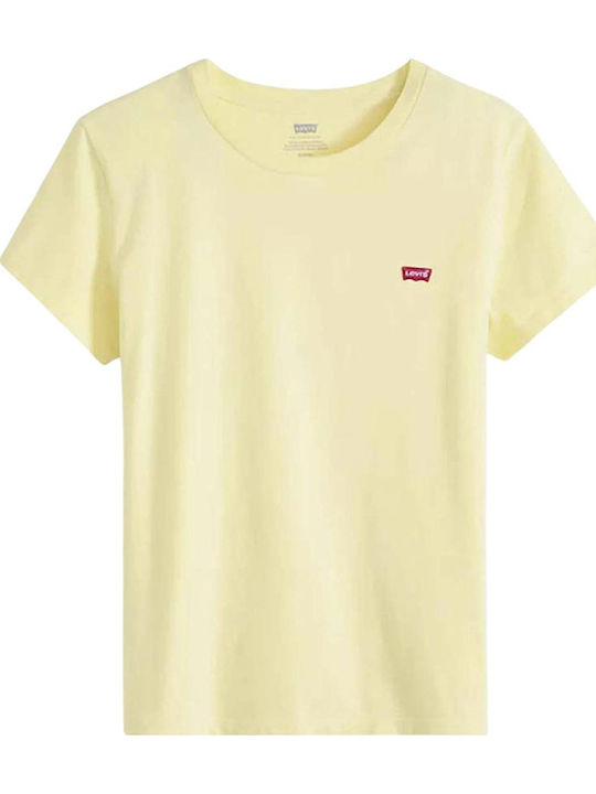 Perfect Tee Damen T-Shirt Gelbe