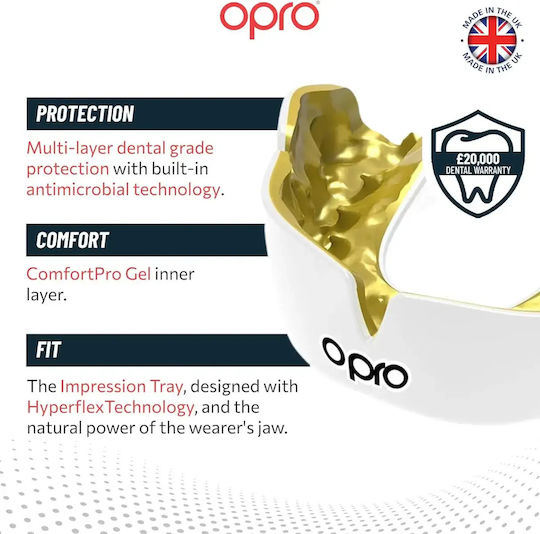 Μασέλα Opro Instant Custom Licensed All Blacks Mouthguard Black