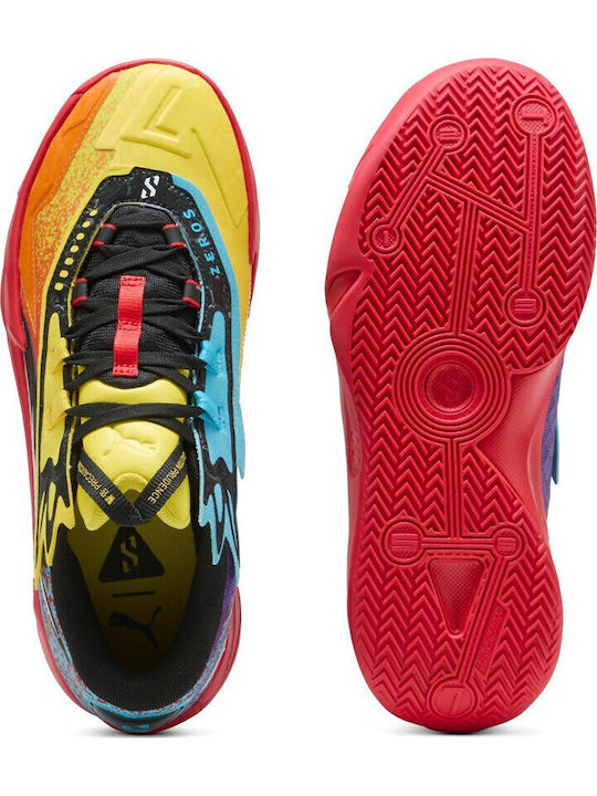 Scoot Zeros II Niedrige Basketballschuhe Orange