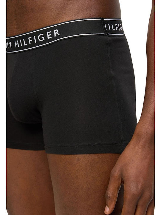 Herren Boxershorts Schwarz 3er Pack