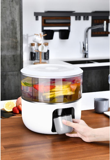 Alista Home Dozator De Apă 3 Compartimente Rotative Capacitate Mare 3l Alb