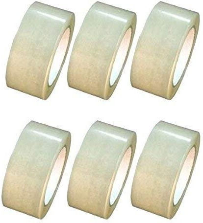 Set 6 Bucăți Film De Ambalare Transparent Scotch Tape Alista Home Lățime 48 Mm X Lungime 60 M
