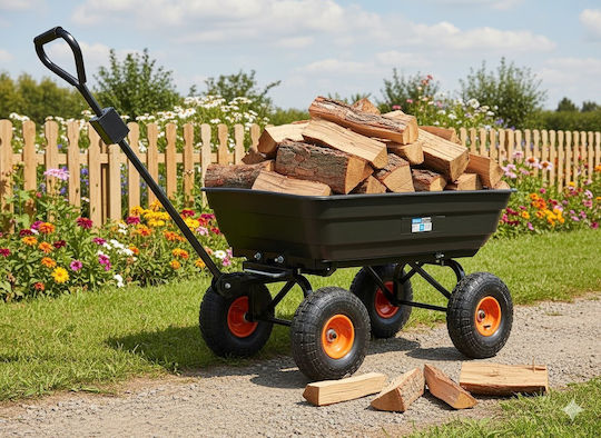 Dump Garden Cart Plastic 75l