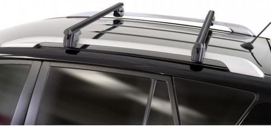 Menabo Aluminum Roof Bars Sherman Black 120 Cm Black Color Ford Escort Iv Station Wagon 5 Doors 1990>2000 Raised Rails Parallel Bars Void 2 Pcs 12280/mb Mp.12280/mb-83
