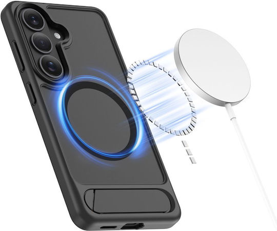 Tech-Protect Заден Калъф Силикон Пластмаса Черен (Galaxy S26+)