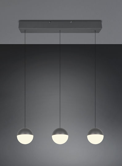 Trio Lighting Κρεμαστό Φωτιστικό Γκρι Trio Lighting Κρεμαστό Φωτιστικό Γκρι