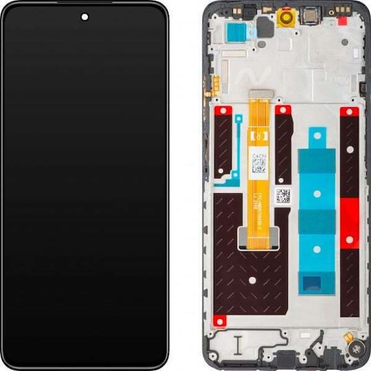 Realme Οθόνη με Μηχανισμό Αφής για Realme 14x (Μαύρο)