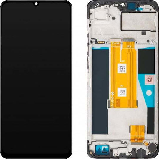 Realme Οθόνη με Μηχανισμό Αφής για Realme Note 60 (Μαύρο)