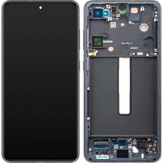 Samsung Screen Lcd Display Module with Touch Mechanism for Samsung Galaxy S21 FE 5G G990 (Gray)