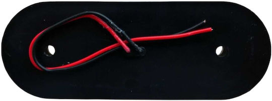 Truck Volume Lights 1pcs LED Volume Side Marking Neon 12 / 24V - Orange MAR791
