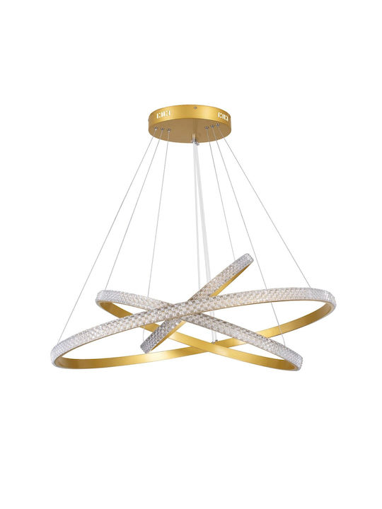 kelvo Diamond Ceiling Light White LED with Warm to Cool White Light 80x80x80cm